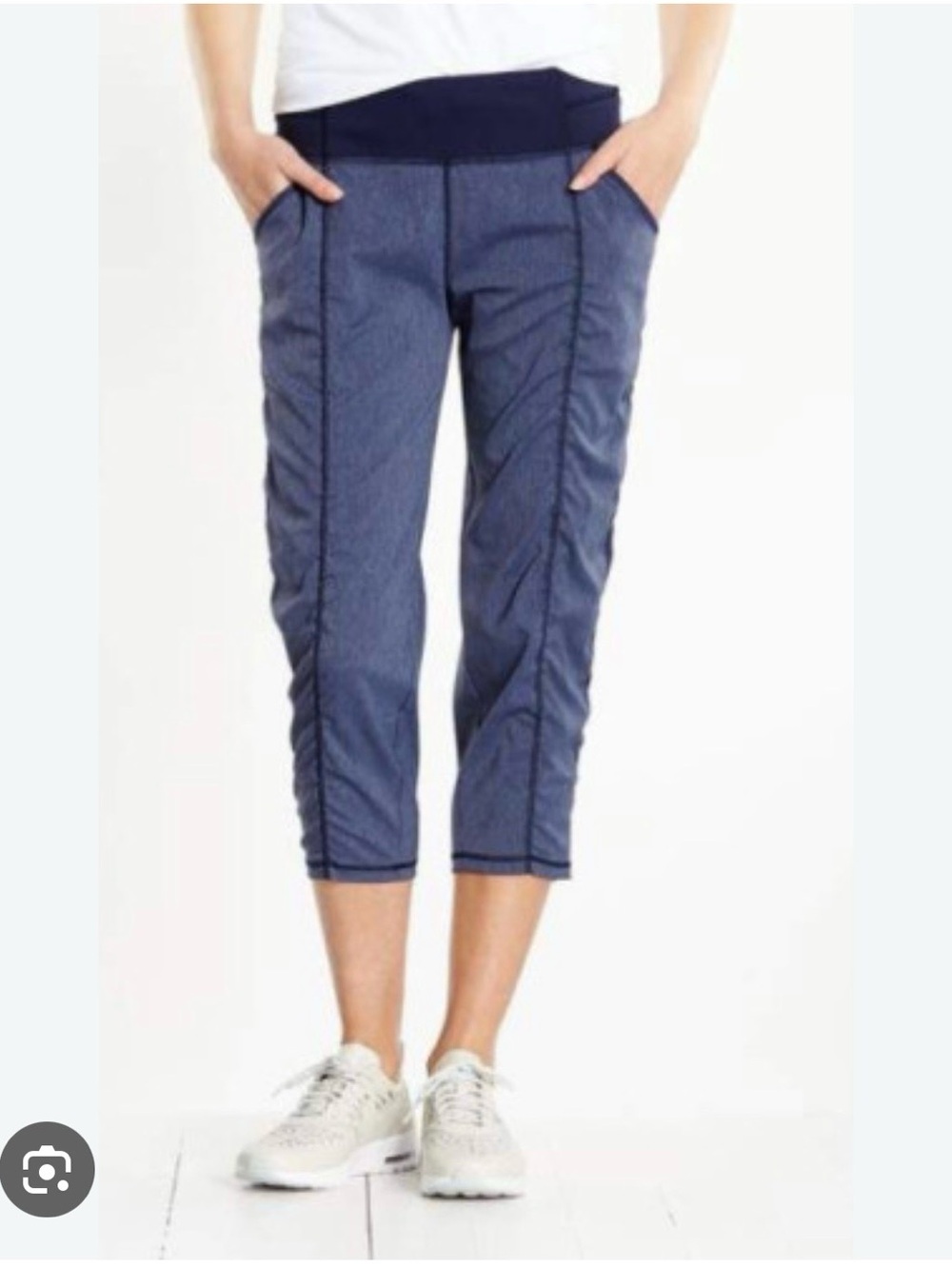 Lucy Get Going Pant size 1x Denim Blue NWOT